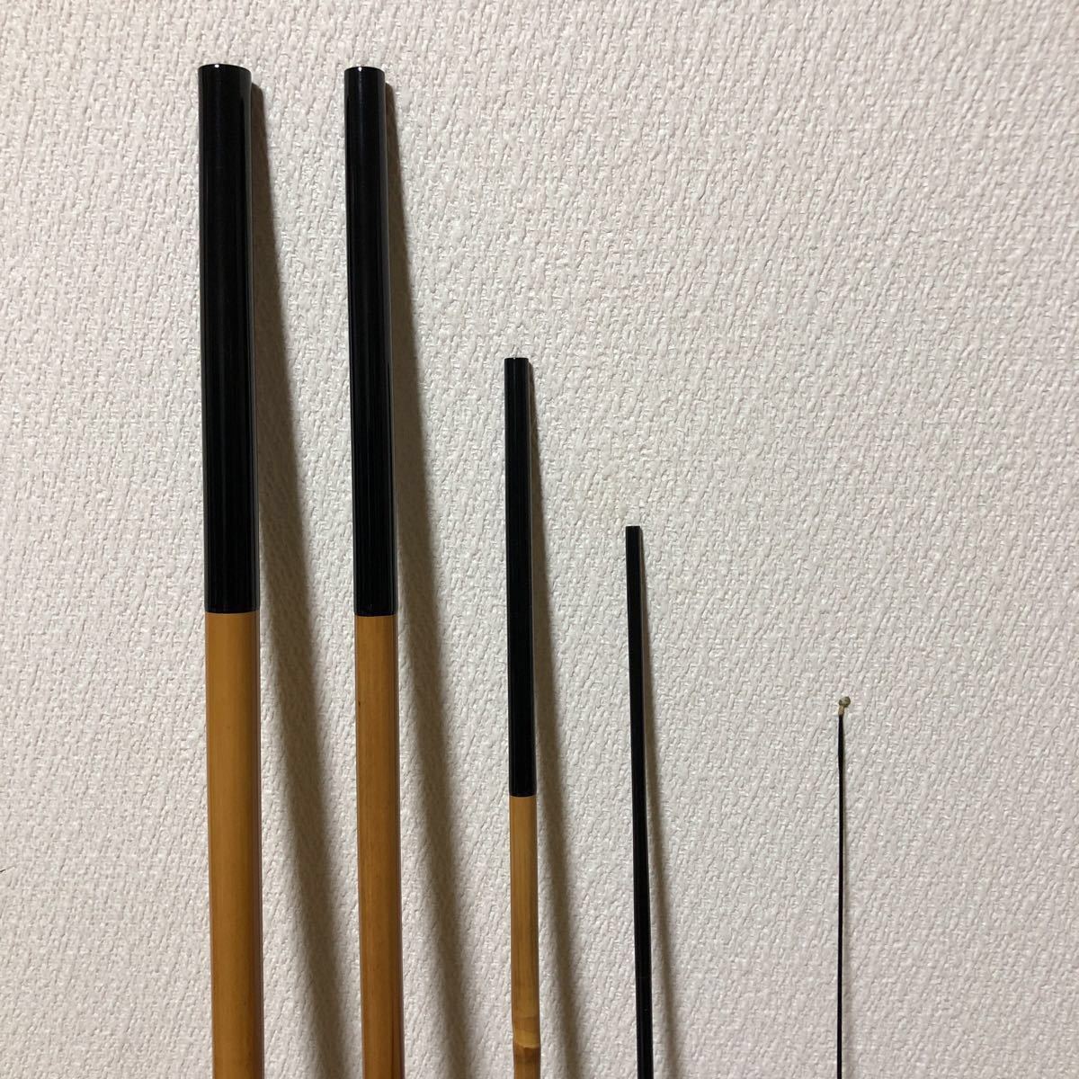 ☆へら竿 竹竿☆若駒☆最上作 口巻☆16尺2