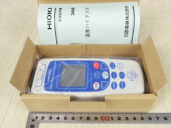 PH1355s■新品 HIOKI 日置 温度ハイテスタ 3446 デジタル 温度記録 管理 プローブ3本付 総額￥63500