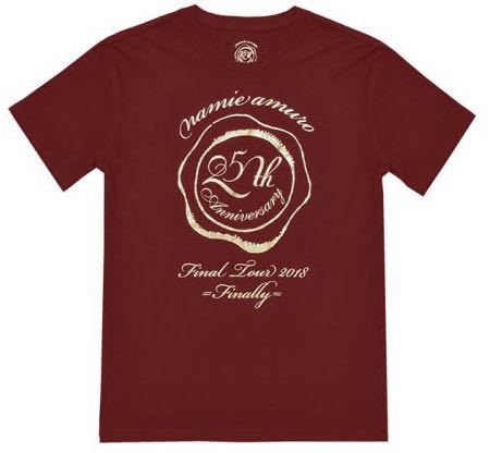 安室奈美恵 ファイナルツアー2018 コンサートグッズ ライブグッズ T