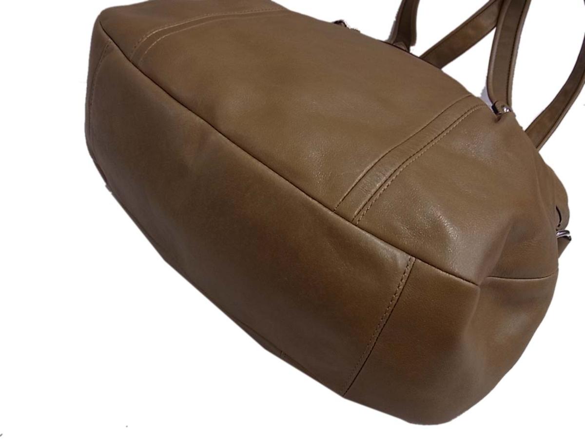 ☆コーチ COACH レザーショルダーバッグ ポピー レザー 2WAY 斜めがけ 