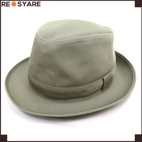 エルメス エルメス*メンズ*コットン × リネン*ミルキー*ハット*帽子*58