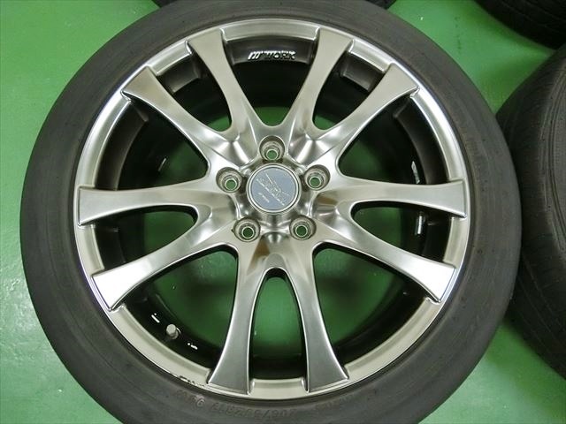 WORK STEEZ 17インチ 114.3 5穴 7J 50 4本セット 17インチ 7J +