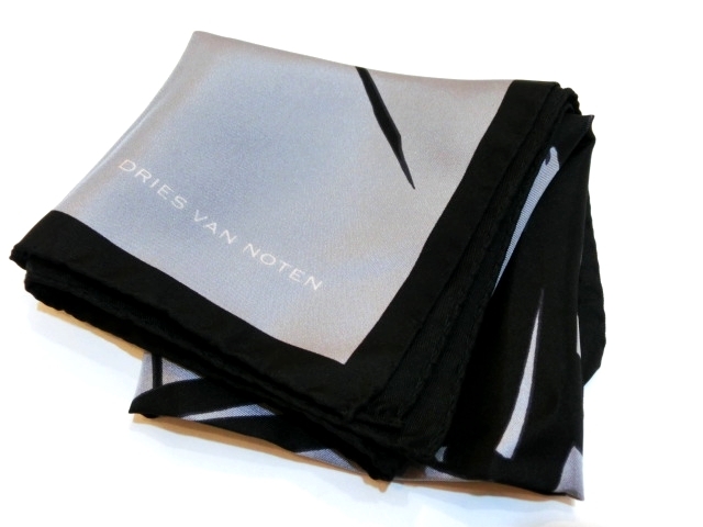 ヴァン ドリス VAN Van Dries 2025-26年秋冬ウィメンズ Dries Van Noten ドリス ヴァン ノッテン スカーフ シルク 