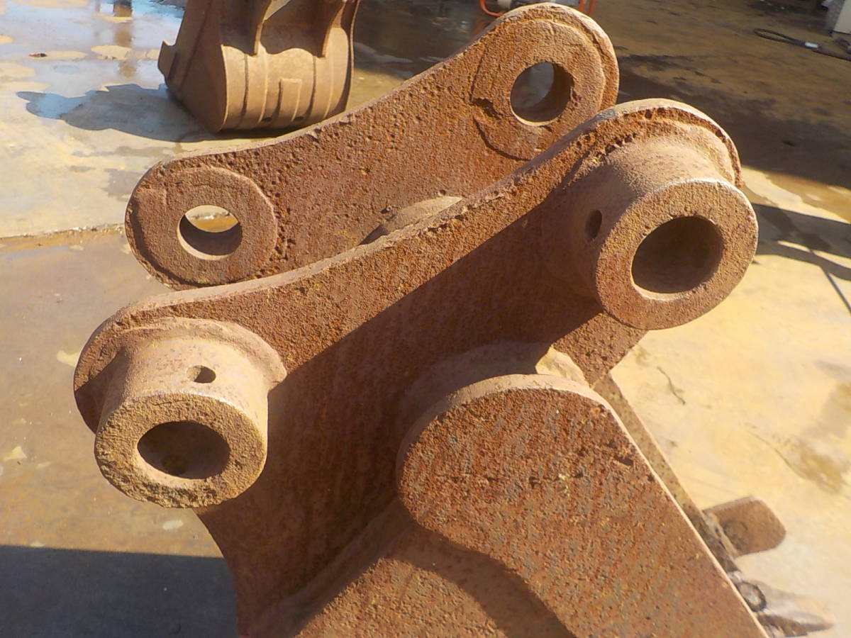 №1878　狭小バケット　幅狭　掘削バケット　0.2クラス　重機ショベル建設機械　ピン径45㎜　アーム幅170㎜　幅300㎜ツメバケット　中古_5