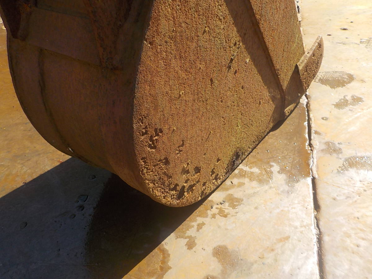 №1878　狭小バケット　幅狭　掘削バケット　0.2クラス　重機ショベル建設機械　ピン径45㎜　アーム幅170㎜　幅300㎜ツメバケット　中古_6