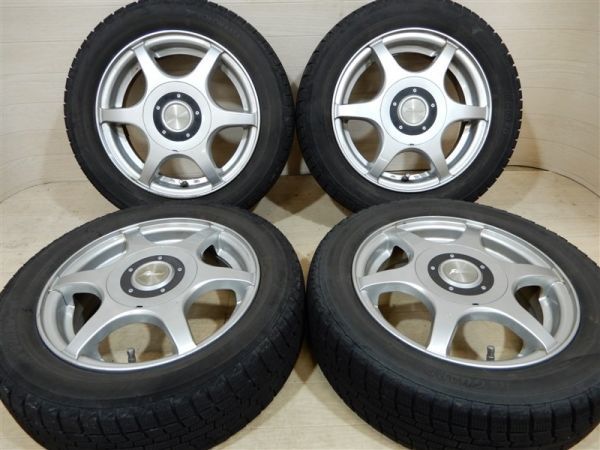 人気，安い スタッドレスセット ＰＨＡＮＩＣ 4-13+42 4/100/114.3/110 ヨコハマ アイスガードＩＧ20 155/65Ｒ13 4本セット 軽カー Ｋ1(スタッドレスタイヤ)｜売買されたオークション情報、yahooの商品情報をアー 4穴