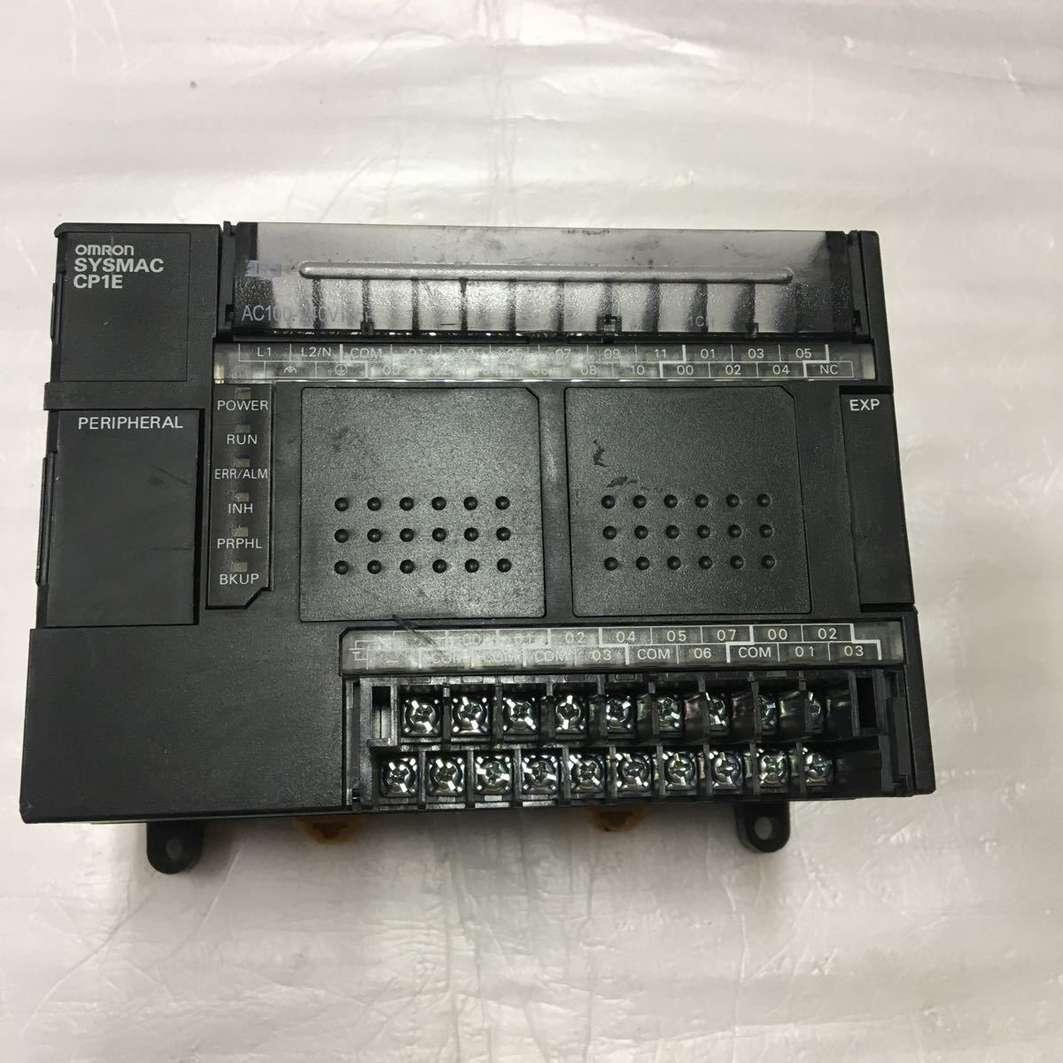 OMRON PLC 30点入出力CPU装置 CP1E-E30DR-A /h5
