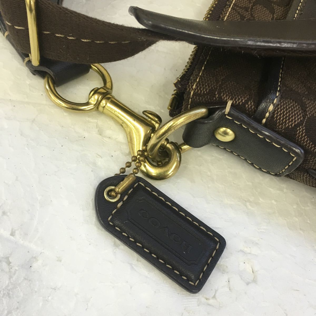 ★ コーチ シグネチャー ショルダーバック ブラウン コーチ ショルダーバッグ COACH CQ874 IMAA8 (コーチ)