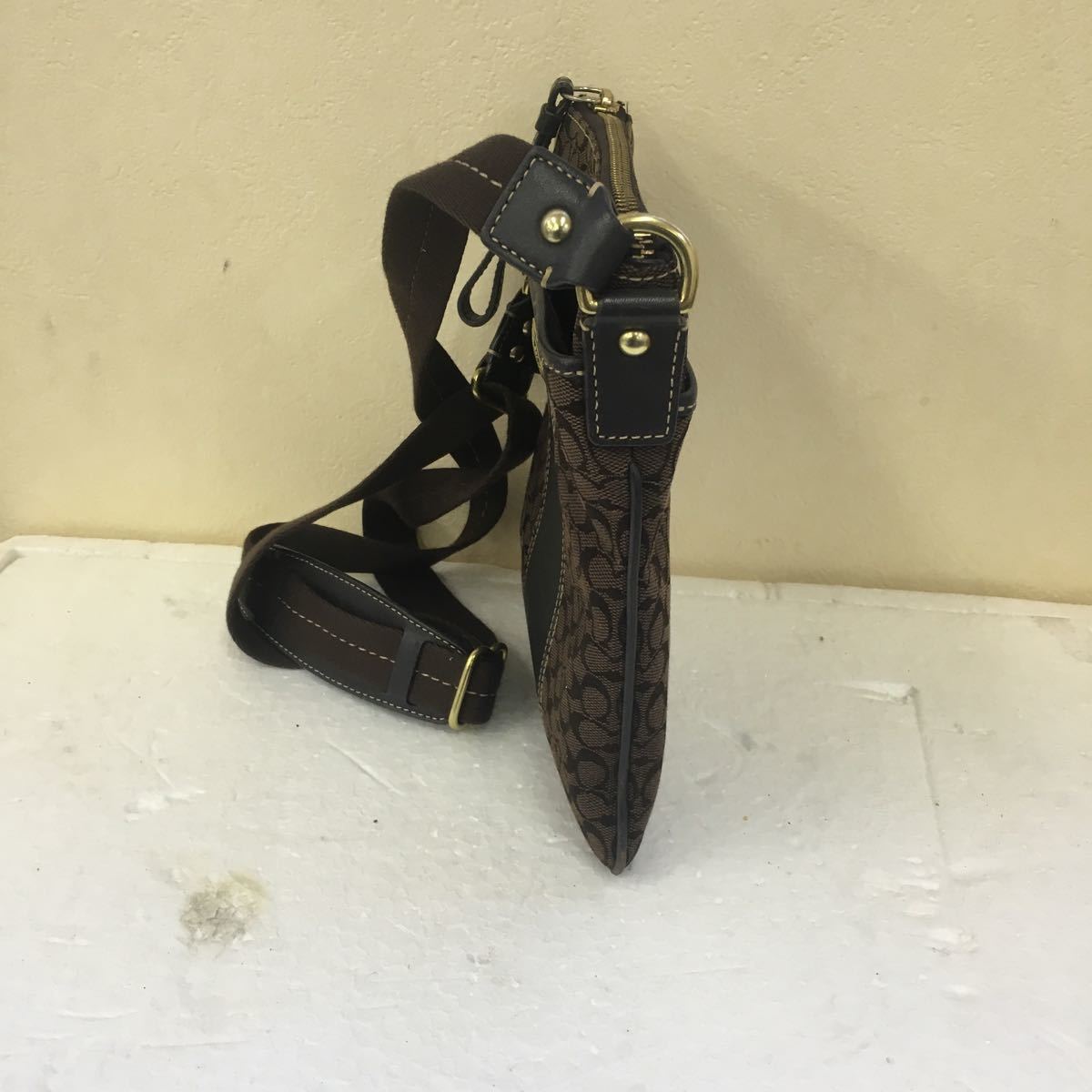 ★ コーチ シグネチャー ショルダーバック ブラウン コーチ ショルダーバッグ COACH CQ874 IMAA8 (コーチ)