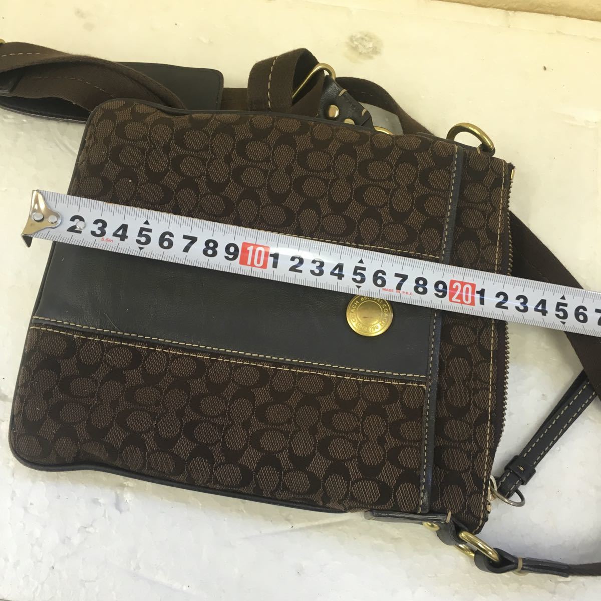 ★ コーチ シグネチャー ショルダーバック ブラウン コーチ ショルダーバッグ COACH CQ874 IMAA8 (コーチ)