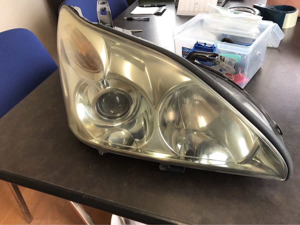トヨタ ハリアー CBA-ACU30W 30系 ヘッドライト ヘッドランプ 左右