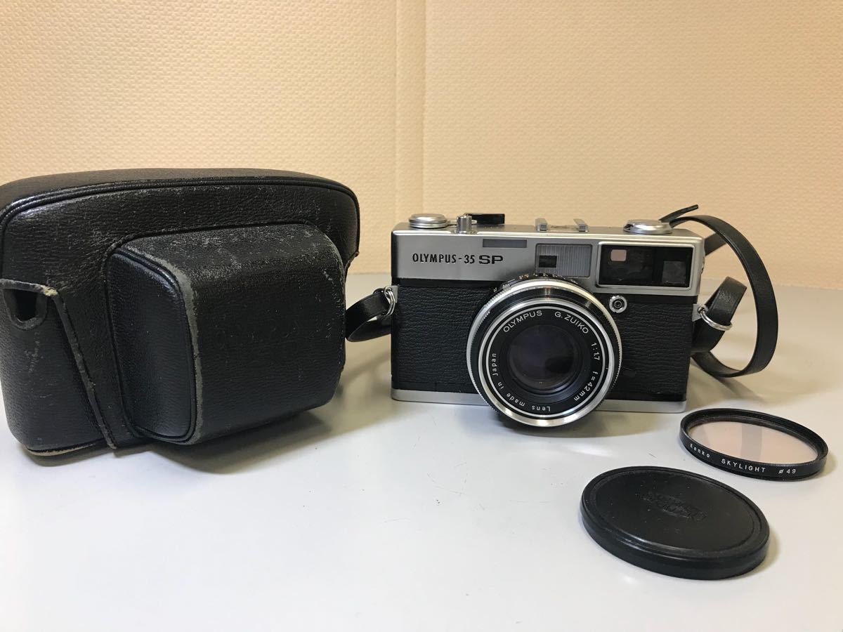 オリンパス OLYMPUS 35-SP カメラ レンズ G.Zuiko 1:1.7 f=42mm btbt-h 0718-1546-60-1