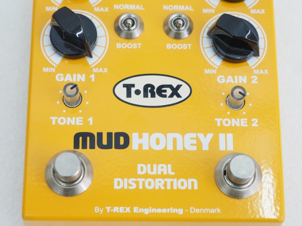 T-REX エフェクター ギター用 デュアル・ディストーション MUDHONEY II