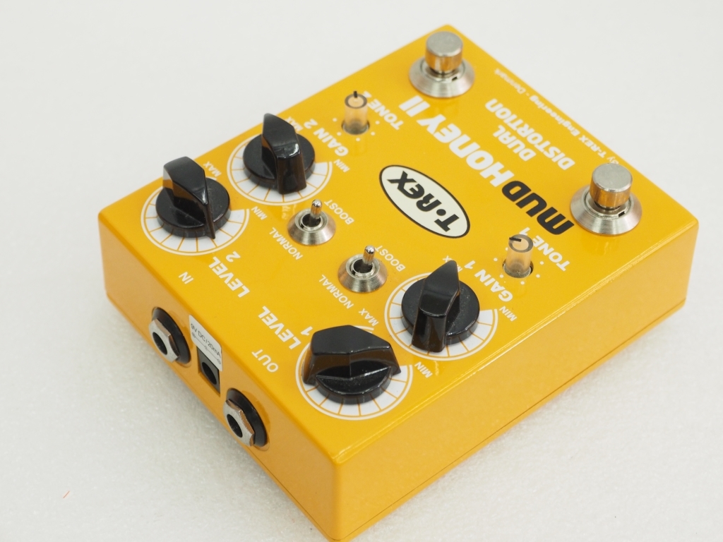 T-REX エフェクター ギター用 デュアル・ディストーション MUDHONEY II