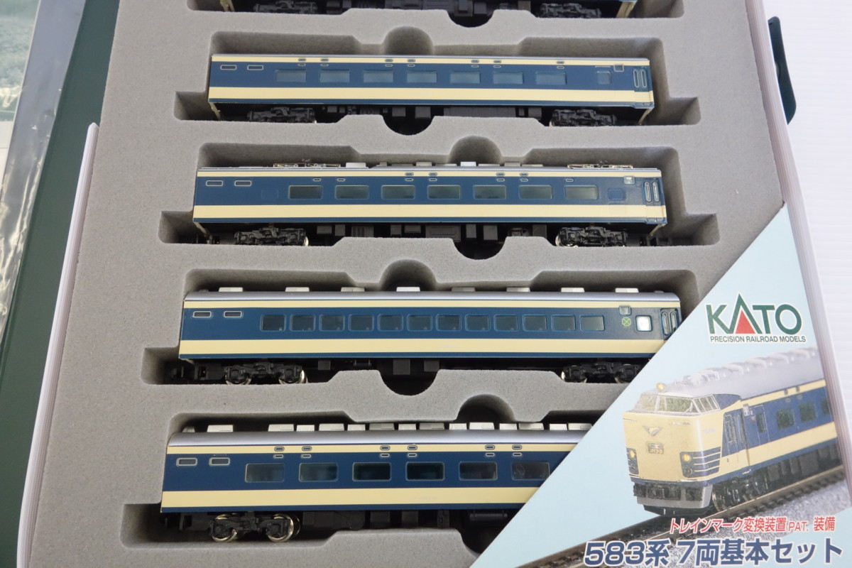 ☆美品 KATO カトー Nゲージ 10-395 583系 特急形寝台電車 基本セット