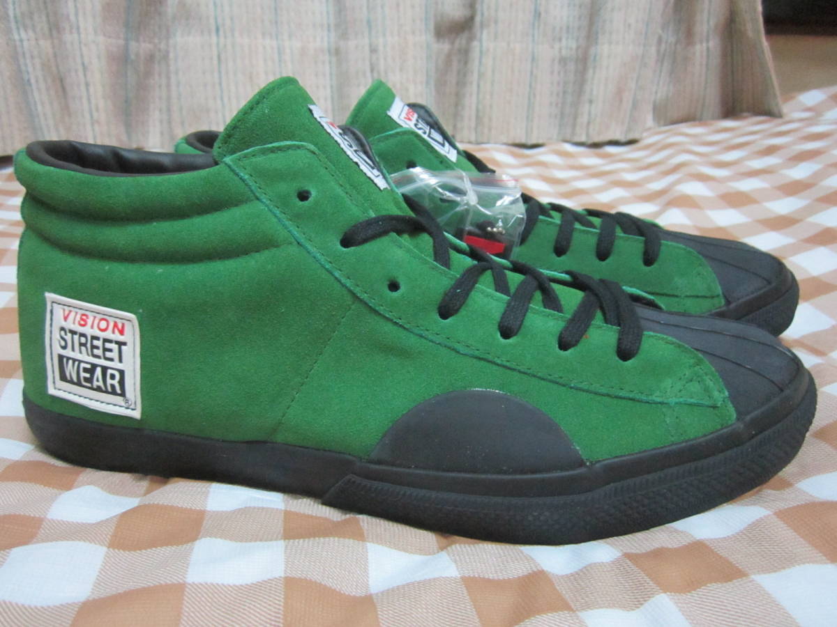 ☆新品ヴィジョンVISION COSTA MESA MIDスウェード スニーカー28cm☆シューズ靴ストリートDJスケーターPUNKバンドROCKサロン系スタイリスト vision midの通販 mark WEAR STREET Gallery
