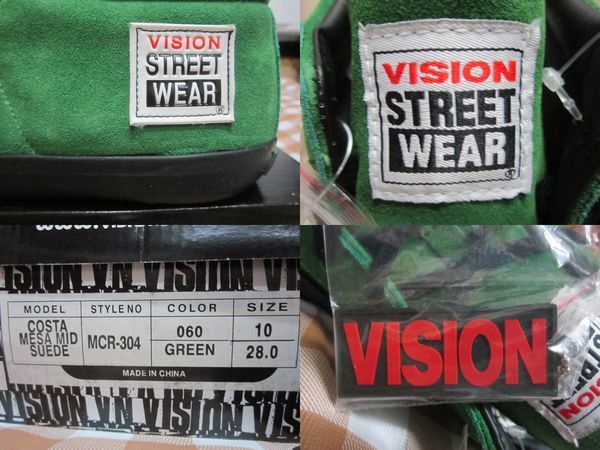 ☆新品ヴィジョンVISION COSTA MESA MIDスウェード スニーカー28cm☆シューズ靴ストリートDJスケーターPUNKバンドROCKサロン系スタイリスト vision midの通販 mark WEAR STREET Gallery