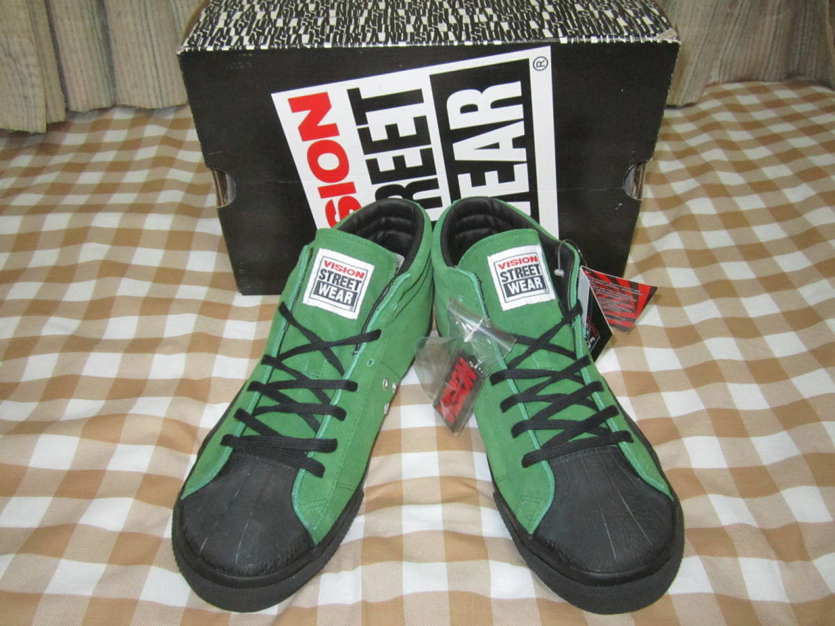 ☆新品ヴィジョンVISION COSTA MESA MIDスウェード スニーカー28cm☆シューズ靴ストリートDJスケーターPUNKバンドROCKサロン系スタイリスト vision midの通販 mark WEAR STREET Gallery
