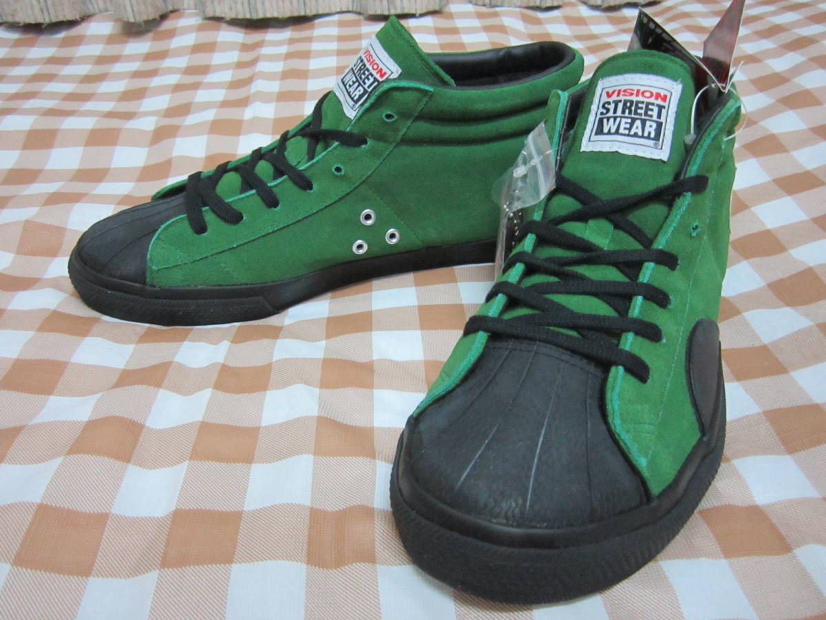 ☆新品ヴィジョンVISION COSTA MESA MIDスウェード スニーカー28cm☆シューズ靴ストリートDJスケーターPUNKバンドROCKサロン系スタイリスト vision midの通販 mark WEAR STREET Gallery
