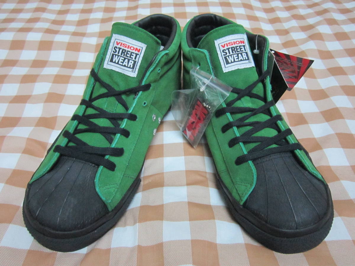 ☆新品ヴィジョンVISION COSTA MESA MIDスウェード スニーカー28cm☆シューズ靴ストリートDJスケーターPUNKバンドROCKサロン系スタイリスト vision midの通販 mark WEAR STREET Gallery