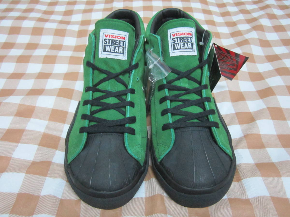 ☆新品ヴィジョンVISION COSTA MESA MIDスウェード スニーカー28cm☆シューズ靴ストリートDJスケーターPUNKバンドROCKサロン系スタイリスト vision midの通販 mark WEAR STREET Gallery