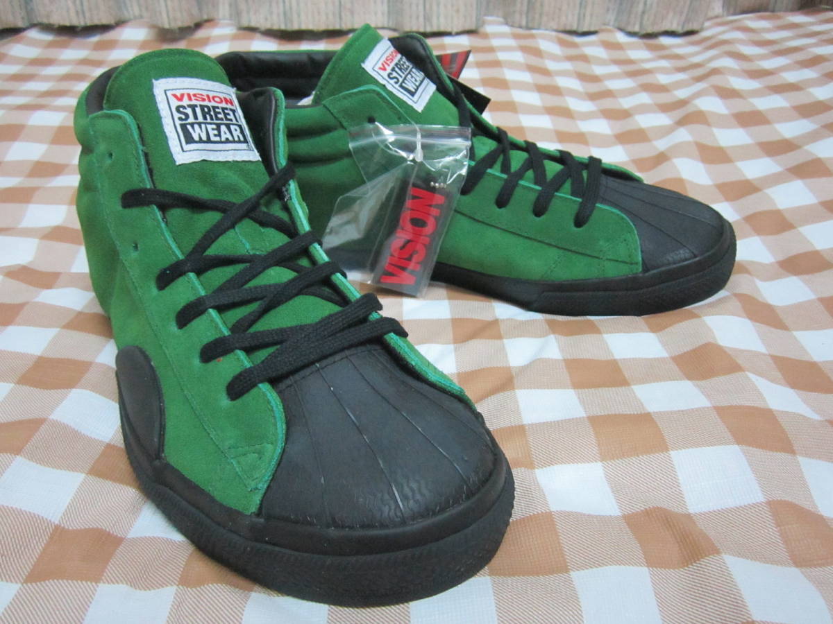 ☆新品ヴィジョンVISION COSTA MESA MIDスウェード スニーカー28cm☆シューズ靴ストリートDJスケーターPUNKバンドROCKサロン系スタイリスト vision midの通販 mark WEAR STREET Gallery
