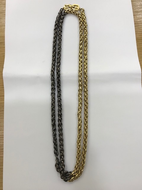 GIVENCHY（ネックレス GIVENCHY ジバンシイ ロング 太チェーン 