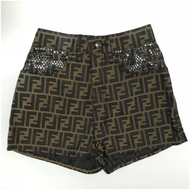 FENDI フェンディ　ショートパンツ　ズッカ柄 FENDI/フェンディ/ズッカ/ZUCCA/Pants/パンツ/ショートパンツ/ショーツ