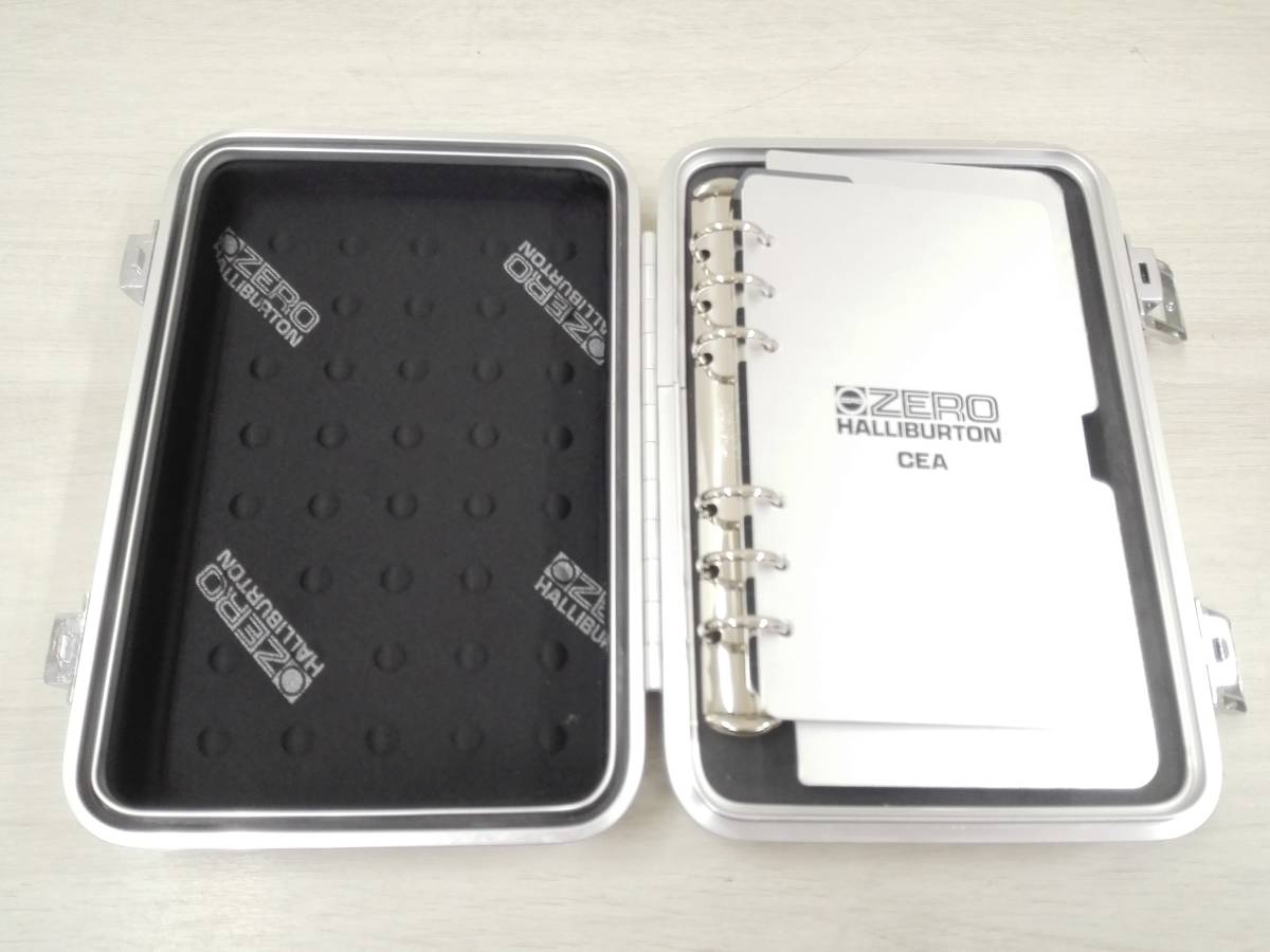 ZERO HALLIBURTON ゼロハリバートン 手帳型 CEA⁄ゼロハリバートン