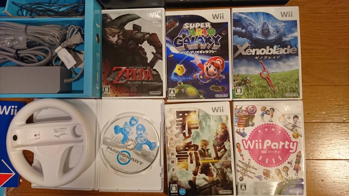 Wii Wii本体 クロ 付属品完備 ソフト6本 ゼノブレイド他 Uで『ゼノブレイドクロス』が発売された日。惑星を丸ごと作っ