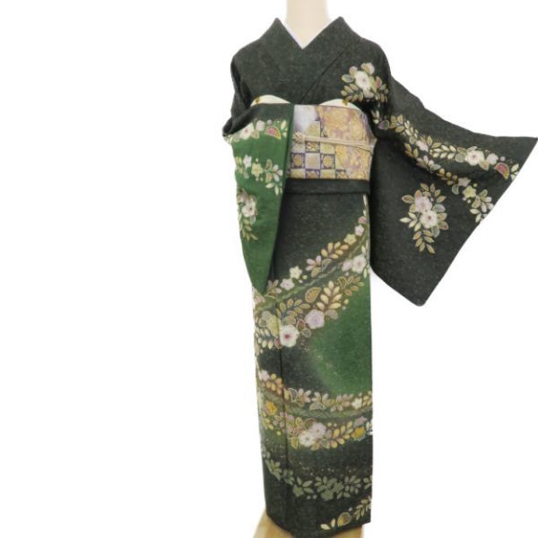 ゆめsaku 美品 翠山工房 桐屋の辻ヶ花 徳永憲峯“秋麗が呼ぶ夢幻の風の