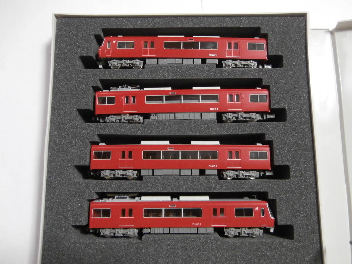 グリーンマックス 4345 名鉄 5300系 （FS315台車） 基本4両編成セット