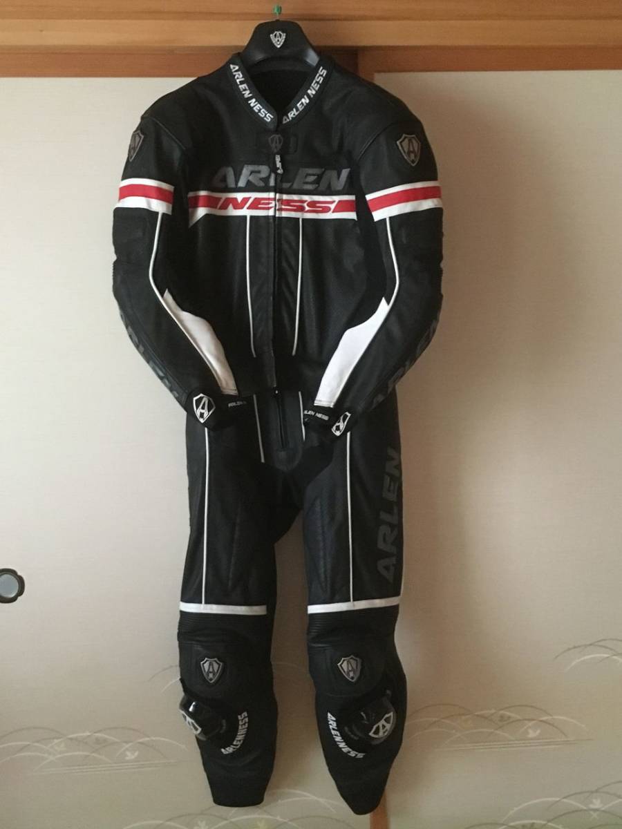 ARLEN NESS 革ツナギ セパレートタイプ 公式通販 美品 ARLEN ARLEN NESS 革ツナギ セパレートタイプ 公式通販 美品 ARLEN