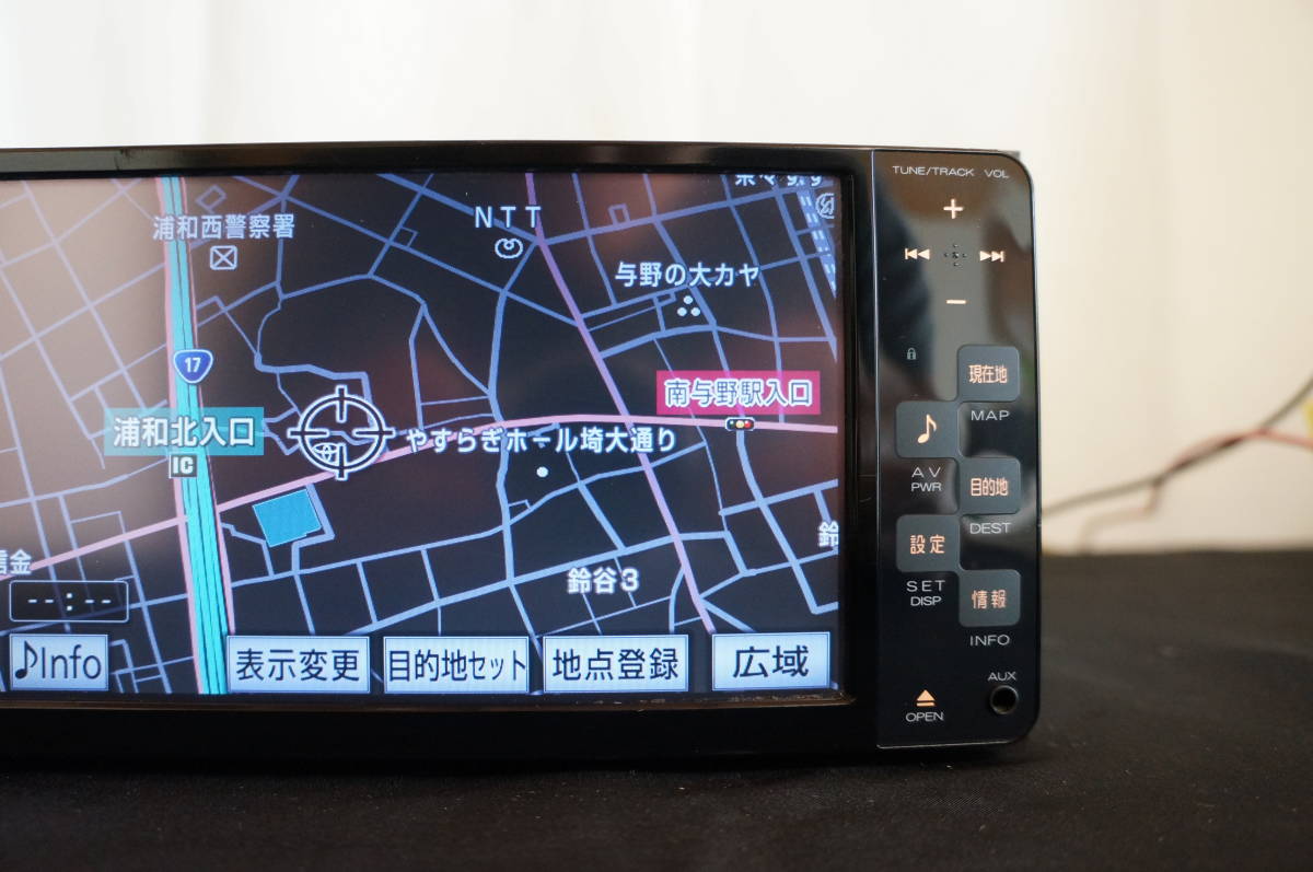 NSCT-W61 整備済 トヨタ純正 メモリー SDナビ 2011年 ワンセグ