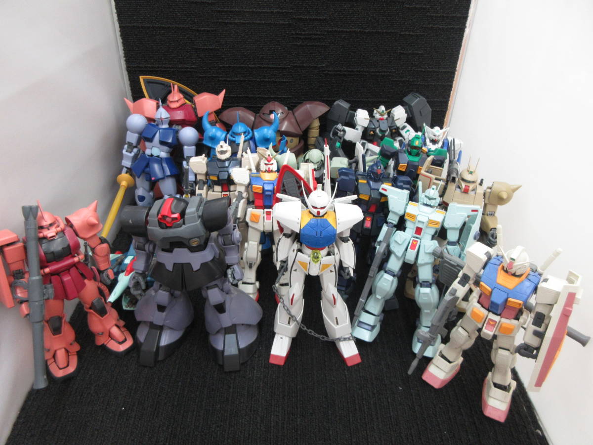 バンダイ MG HG 1/100 1/144 ガンプラ 完成品 18体セット プラモ 