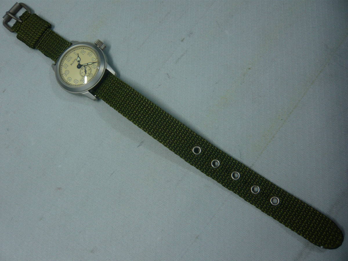 エルジンミリタリー　TYPE A－554　M-027　復刻版？　　ELGIN