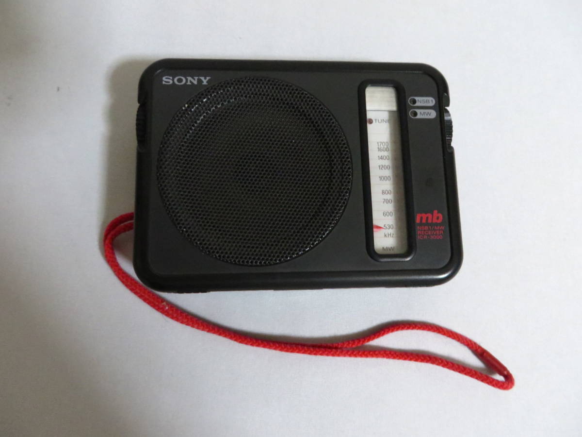 ICR-3000 SONY ミリバール - メルカリ mb E045 山用ラジオ コンパクト
