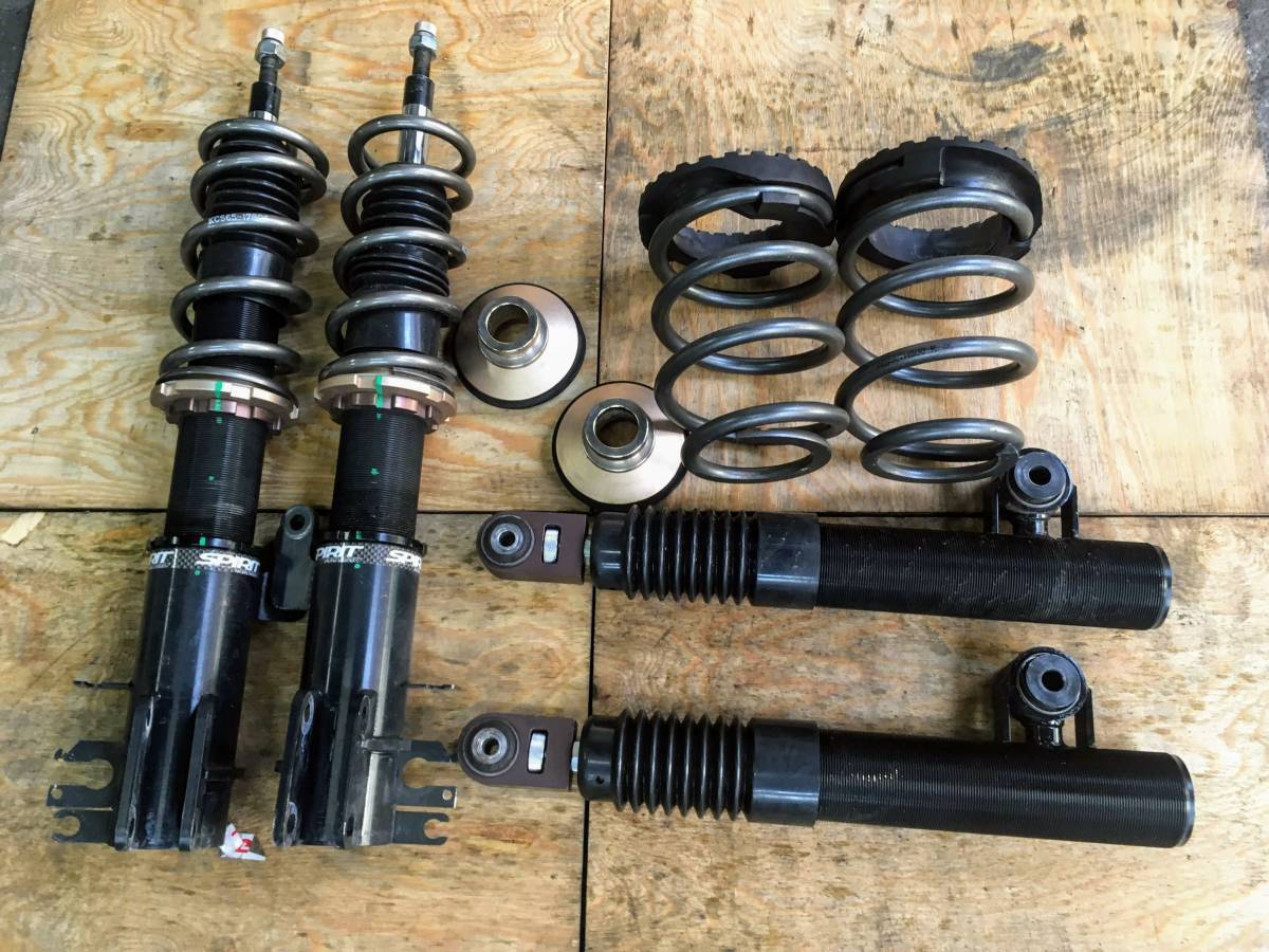中古ABARTH500.595用サスペンションキット　ビルシュタイン　車高長 アバルト KONI ABARTH -アバルト(サスペンションキット Stile ジャンク品