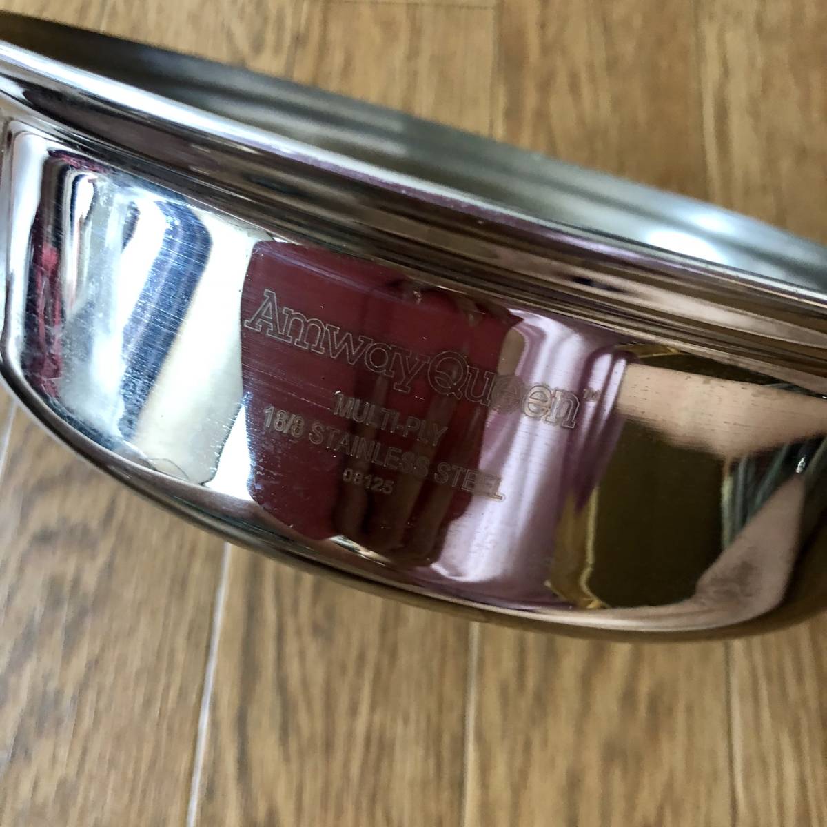 【中古品】Amwayアムウェイクイーンクックウェア 中フライパン アムウェイ Amway 中フライパン @ 未使用品 旧PayPayフリマ