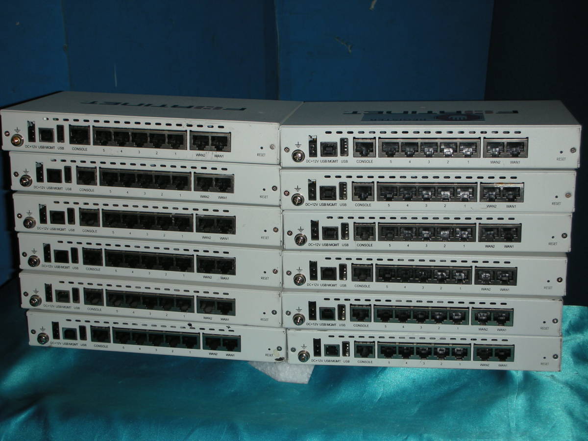 ☆FORTINET FortiGate-40C [Version:v4.0]×12台セット！(#F4-222)☆
