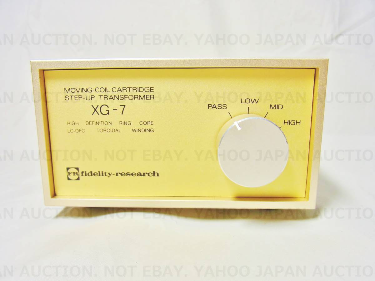 XG-7 fidelity research | MC Research Fidelity - 昇圧トランス Used
