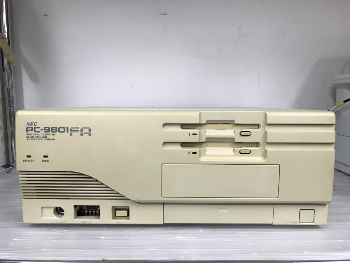 Yahoo!オークション NEC fa」の落札相場・落札価格 「pc-98 PC-9801 