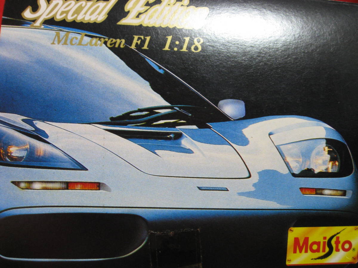 F1 McLaren 0 Maisto 1⁄18 | Special Edition 1:18 Silver Scale by