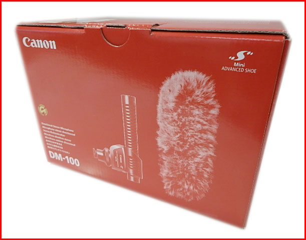 （未使用）Canon DM-100 指向性ステレオマイクロフォン Amazon | Canon 指向性ステレオマイクロホン DM-100 | 外付けマイク 通販