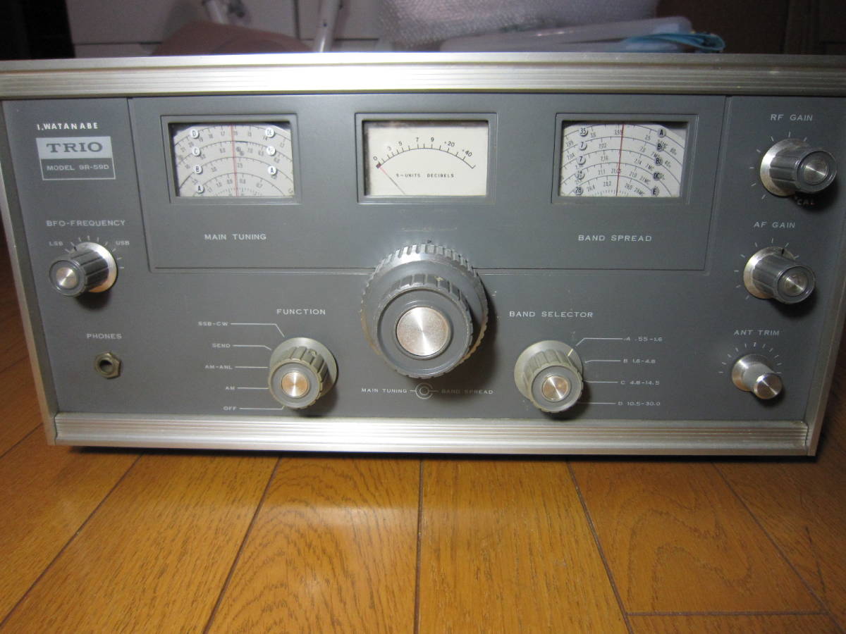 中古レストア品】 トリオ受信機 TRIO 9R59D 【公式通販】
