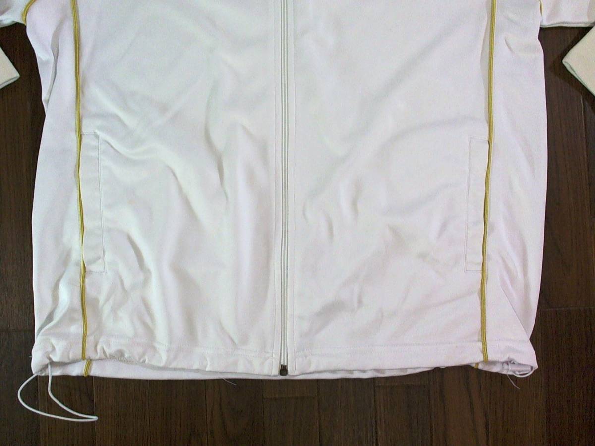 アディダス マーシャルアーツ Adidas Martial Arts ジップアップ ジャージジャケット L 白金 ホワイト ゴールド 3本ライン 微難有 アディダス 売買されたオークション情報 Yahooの商品情報をアーカイブ公開 オークファン Aucfan Com