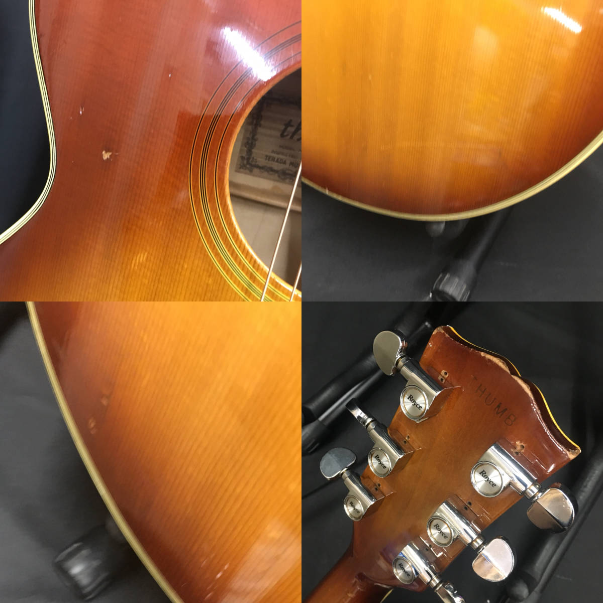 ○T85002 Thumb サム 寺田楽器 アコギ J-400 中古 Thumb サム 寺田楽器