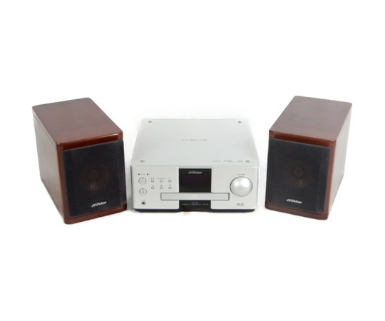 中古 JVCケンウッド WOOD CONE EX-AK1 コンポ DVD CD ウッド K3340679