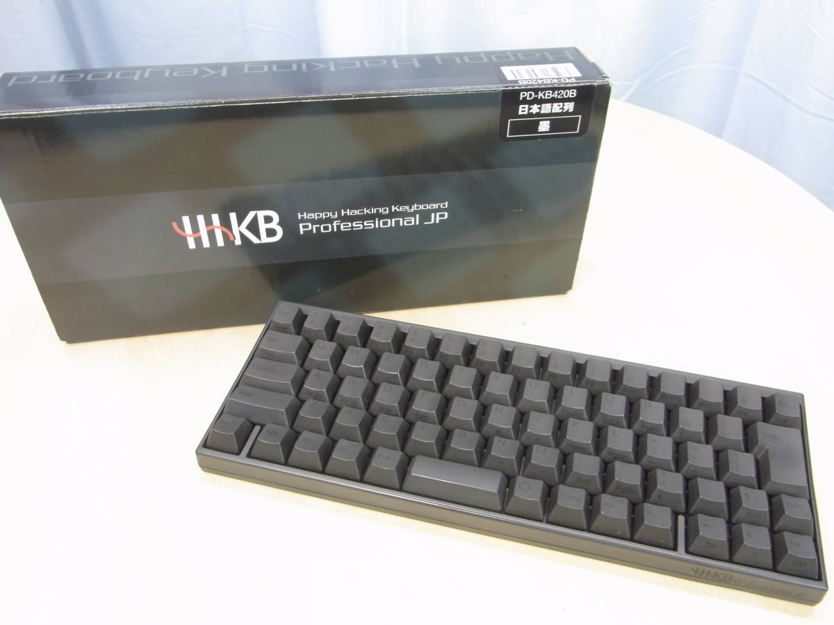 Happy Hacking Keyboard Professional HHKB 0 com: - Black 