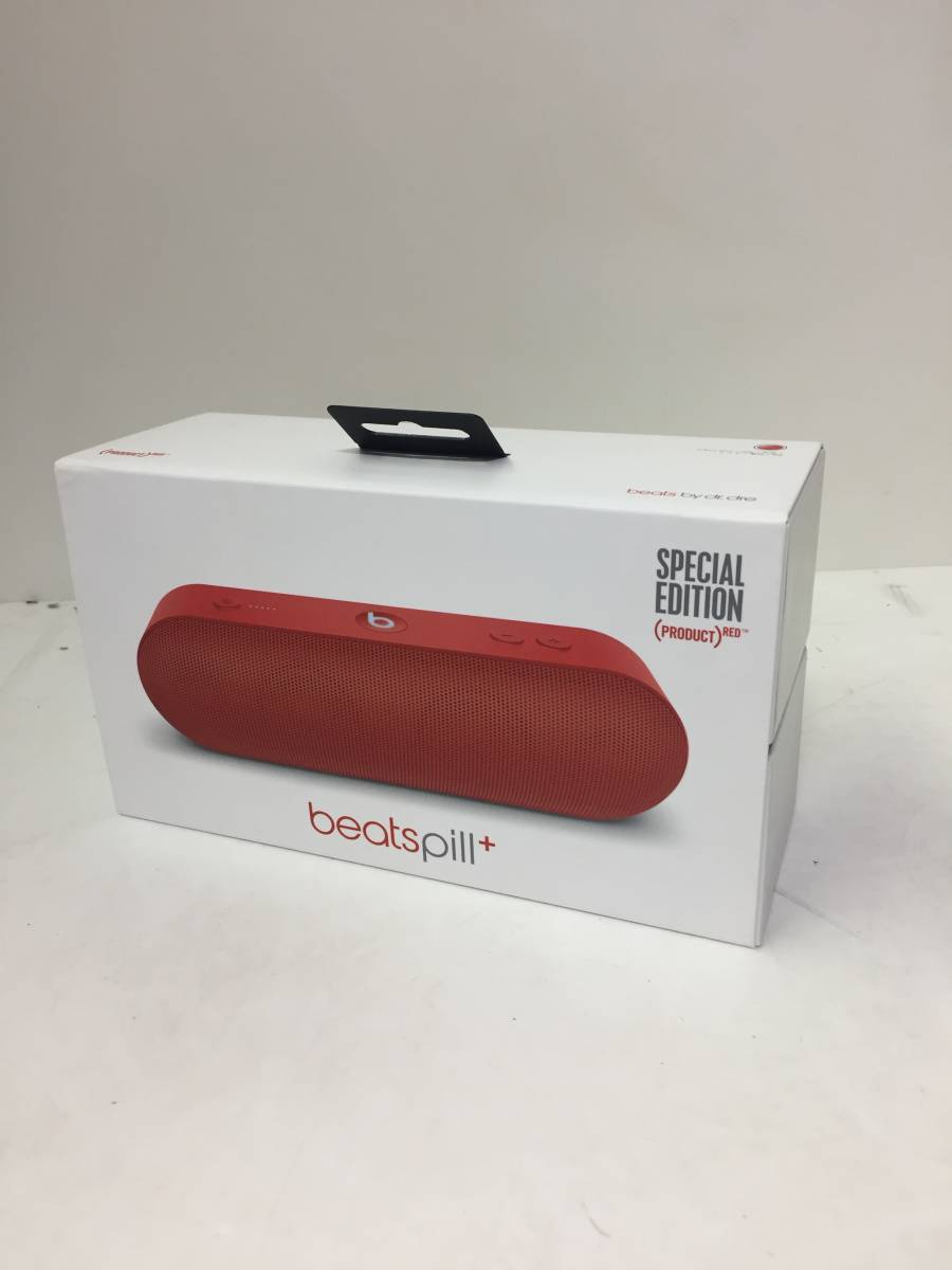 Beats pill ＋◆ワイヤレス スピーカー◆Bluetooth◆A1680◆(PRODUCT)ＲＥＤ◆中古◆美品
